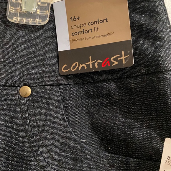 NWT Denim Skort Reitman's Contrast Size 16 Plus - Picture 3 of 3